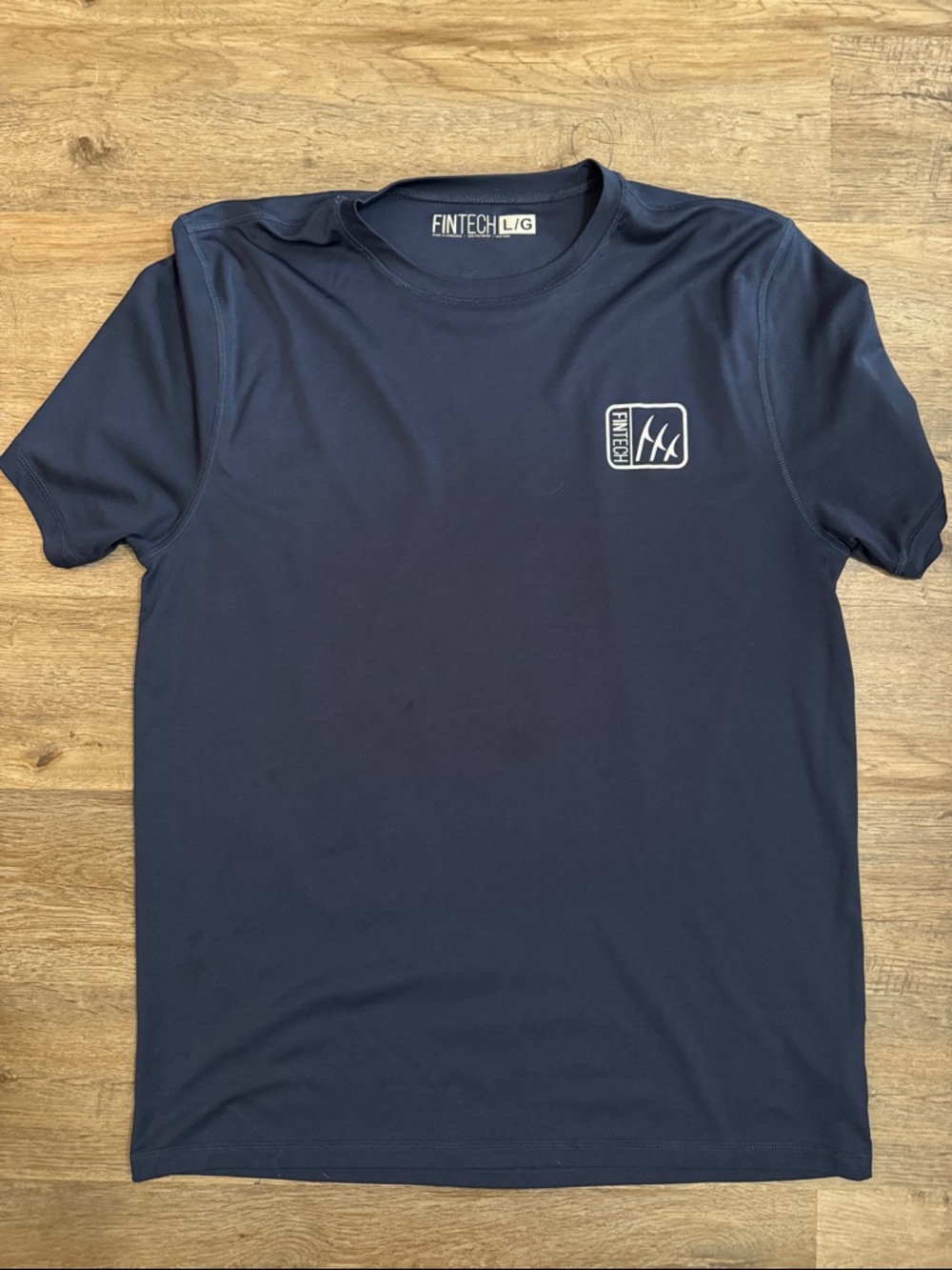 Men's Navy Performance Short-Sleeve Tee